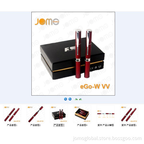 Christmas Gift E Cigarrete Electronic Cigarette EGO-W (650mAh/900mAh/1100mAh)